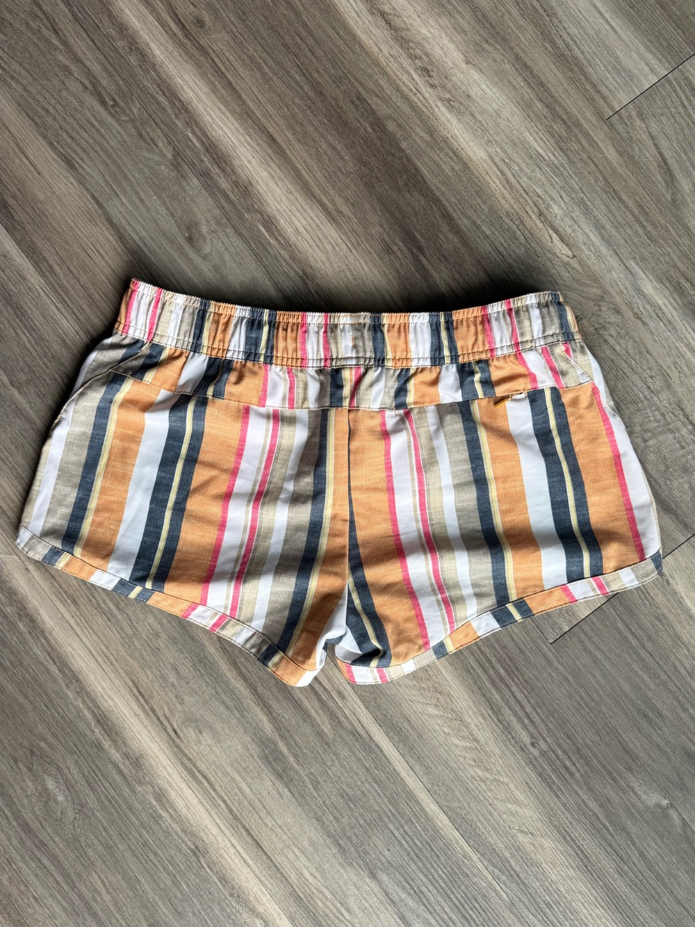 Prana Multicolor Striped Athletic Shorts - Picture 2 of 3